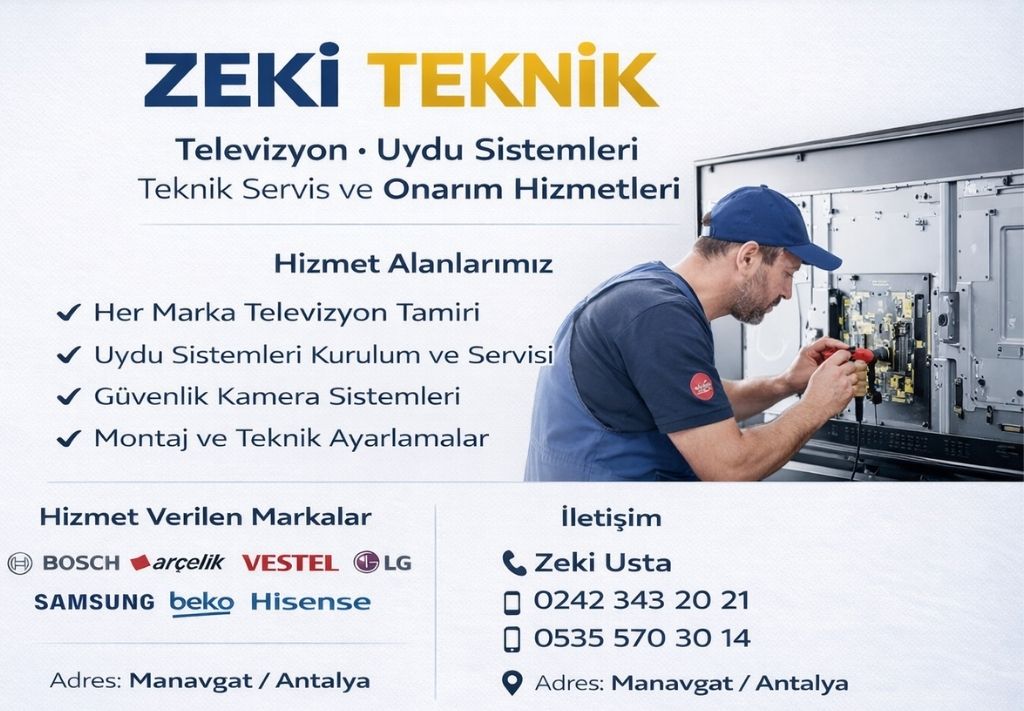 Manavgat Televizyon Tamircisi